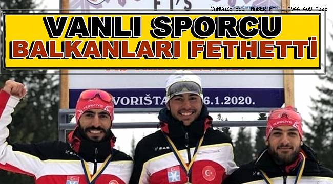 Vanlı Sporcu Balkan Fatihi Oldu