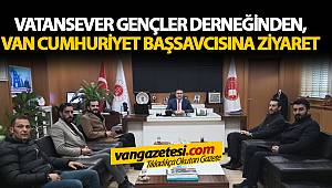 Vatansever Gençler Derneğinden, Van Cumhuriyet Başsavcısı'na Ziyaret