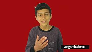 13 Yaşındaki Vanlı Çocuktan Yürekleri Parçalayan Ses - Tıkla Dinle - Van haber