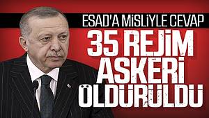 35 rejim askerinin etkisiz hale getirildi