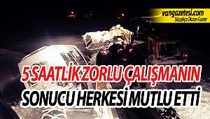 5 SAATLİK ZORLU ÇALIŞMANIN SONUCU HERKESİ MUTLU ETTİ