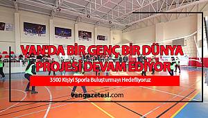 BİR GENÇ BİR DÜNYA PROJESİ DEVAM EDİYOR