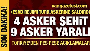 Son Dakika: Esad rejimi Türkiye askerine saldırdı! Çok sayıda şehit ve yaralı asker var