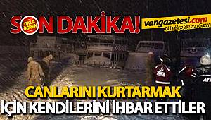 SON DAKİKA! VAN'DA 40 GÖÇMEN DONMA TEHLİKESİ YAŞADI - İŞTE O GÖRÜNTÜLER