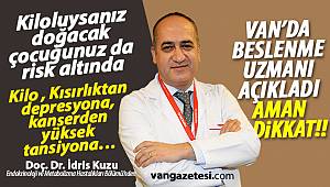 Uzman doktor açıkladı "Obezite Kısırlıktan depresyona, kanserden yüksek tansiyona" Van Haber