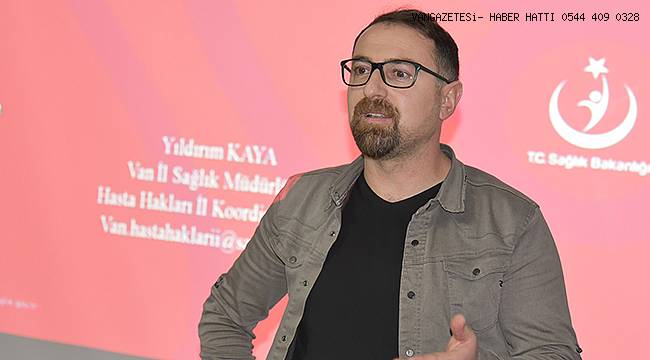 Van'da 112 Personeline Hasta Hakları ve Sorumlulukları Eğitimi Verildi - van haberleri