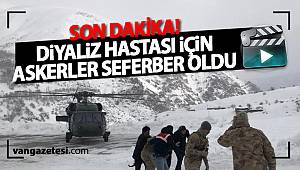 Van'da askerler seferber oldu - videolu haber