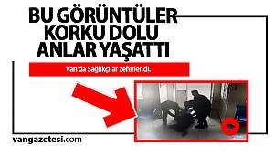 VAN'DA BU GÖRÜNTÜLER KORKU DOLU ANLAR YAŞATTI