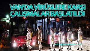 VAN'DA VİRÜSLERE KARŞI ÇALIŞMALAR BAŞLATILDI