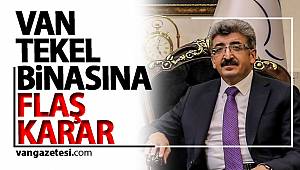VAN TEKEL BİNASININ YASAL İŞLEMİ TAMAM - van haberleri