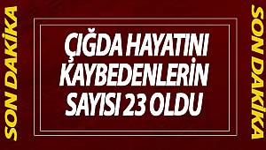 Van Valisi Bilmez, Bahçesaray'daki ikinci çığda 23 kişinin hayatını kaybettiğini açıkladı