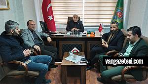 Vanhaber - ZİRAAT ODASINA ANLAMLI ZİYARET