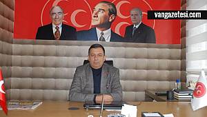 MHP VAN TUŞBA BAŞKANI YAHYA CANCAN İDLİB İLE İLGİLİ AÇIKLAMALARDA BULUNDU