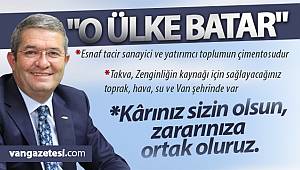 Takva, “Kârınız sizin olsun, zararınıza ortak oluruz.” Van haber