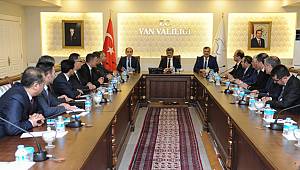 Vali Bilmez, Yeni Atanan İlçe Milli Eğitim Müdürleriyle Bir Araya Geldi