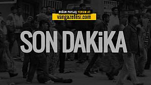 Van'da iki aile bir birine girdi o anlar böyle aktarıldı