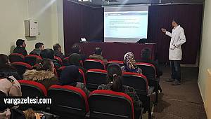 VAN'DA KORONAVİRÜS SEMİNERİ DÜZENLENDİ
