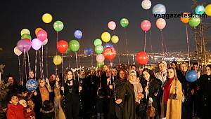 Van haber - Son dakika! Van'da öldürülen 474 kadın anısına ışıklı balonlar uçuruldu