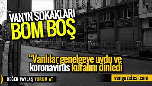 Vanhaber - Van'ın sokakları bomboş