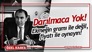 Darılmaca Yok! Van'da ekmeğin gramı ile değil, fiyatı ile oynayın!