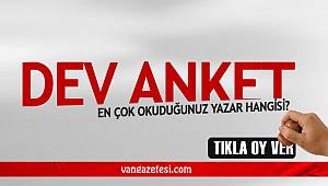 Van Gazetesi'nde en çok okuduğunuz yazar hangisidir? - Tıkla Oyver