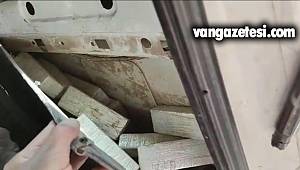 Pazar Arabasının içinde yüklü miktarda eroin - 65 plaka minibüs yine rahat durmadı