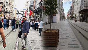 Taksim Meydanı ve İstiklal Caddesinde Ölüm Sessizliği