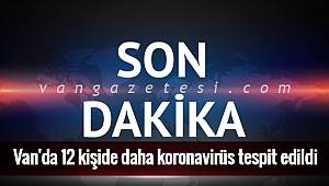 Van'da 12 kişide daha koronavirüs tespit edildi