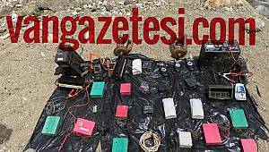 Van'da terör örgütünün barınak ve depoları tespit edildi - Van haber