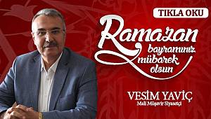 Vesim Yaviç'ten Ramazan Bayramı mesajı