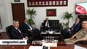 Aktaş, İl Emniyet Müdürü Ali Karabağ’ı makamında ziyaret etti