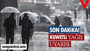 Evden çıkarken Dikkat! Kuvvetli yağış uyarısı