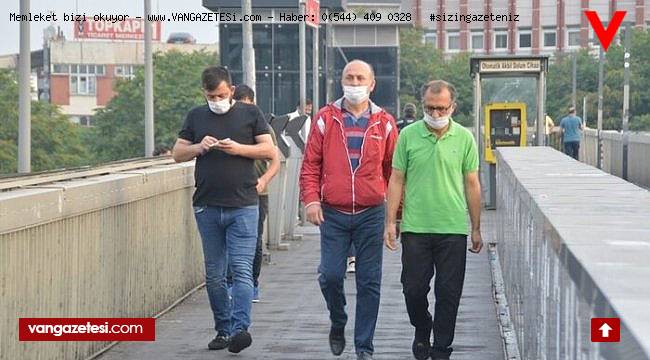 Sabahın ilk saatlerinde zorunlu maske görüntüsü
