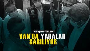 Van’da 5,4 büyüklüğündeki deprem ardından yaralar sarılıyor