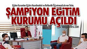 Van'da Şampiyon eğitim kurumu açıldı