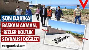 Van'ın bu mahalleri, en markalı mahalleler olacak... 40 bin kilit taşı