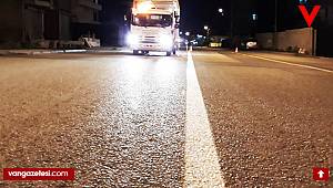 Van'ın çizgileri Onlardan sorulur - Yolda bulunan çizgilerin yenilenmesi
