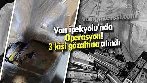 Van İpekyolu ilçesine Operasyon - 3 kişi gözaltına alındı