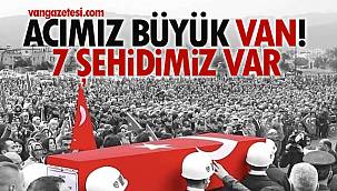 Acımız büyük Van – Uçak Düştü ve 7 şehidimiz var – Acı haber