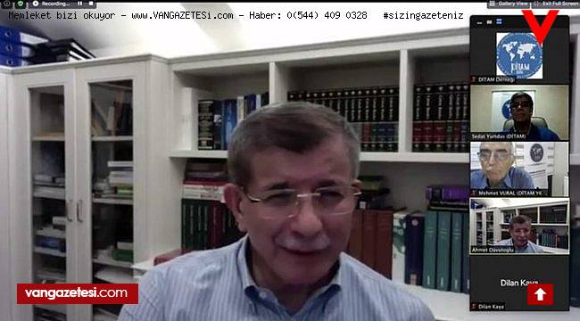 Davutoğlu'ndan Cumhurbaşkanına sert sözler