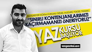 Elit Kariyer Eğitim Kurumu Duyurdu – Yaz kursu başlıyor