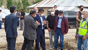 Erciş belediyesi başkan vekili incelemelerde…