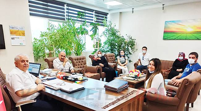 MÜDÜR GÖRENTAŞ, 'UMARIM HEP BERABER UZUN YILLAR ÇALIŞIRIZ'
