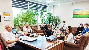 MÜDÜR GÖRENTAŞ, 'UMARIM HEP BERABER UZUN YILLAR ÇALIŞIRIZ'