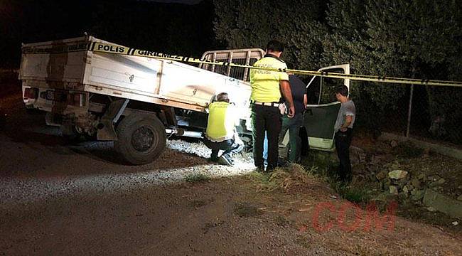 Polis ekiplerinden kaçarken, duvara toslayınca yakalandı