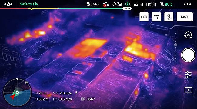 Termal Dronlar Orman Yangınlarının Kontrolünde Büyük Rol Oynuyor