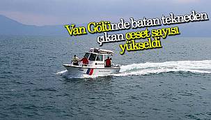 Van'da batan teknede ceset sayısı yükseldi
