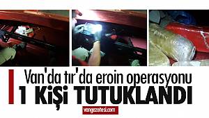 Van'da eroin operasyonu - 1 kişi tutuklandı