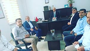 Van Din-bir-Sen'den Gevaş ilçe müftüsüne ziyaret