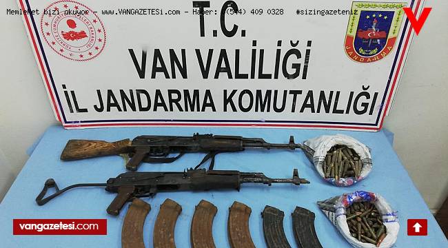 Van'ın Başkale ilçesine operasyon! Piyade Tüfeği...